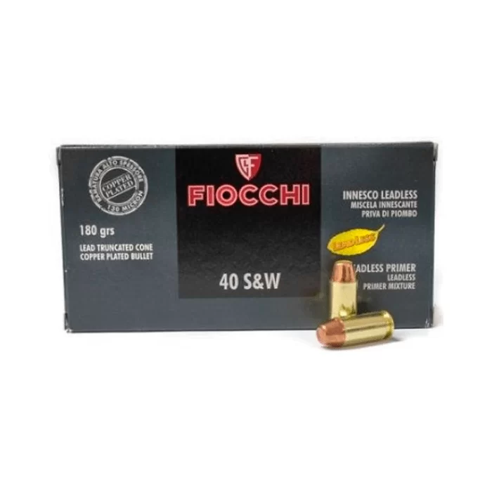 11194620221_5996 Munição Fiocchi .40S&W LL RNCP 180gr Cx.50un