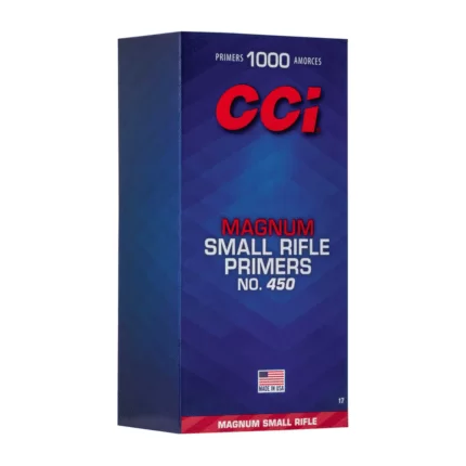 Espoleta CCI 450 MAG Small Rifle Primer Cx.1000Un