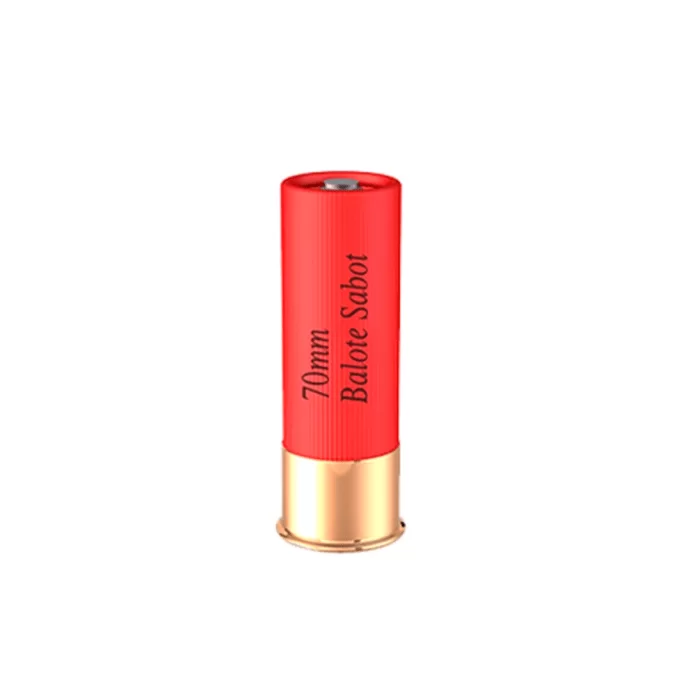 Cartucho CBC .12GA [70mm] Balote Knock Down Sabot Cx.10un