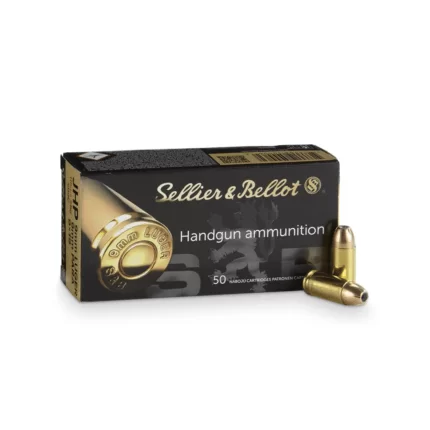Munição Sellier & Bellot 9mm LUGER JHP 115gr Cx.50un